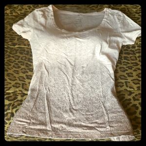 AEO Blush ombre to Rose Gold Favorite T